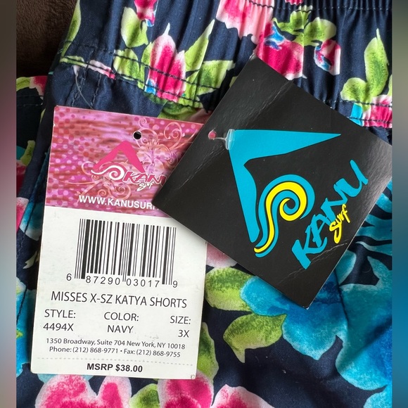 NWT Kanu Surf Board Shorts - Picture 3 of 4